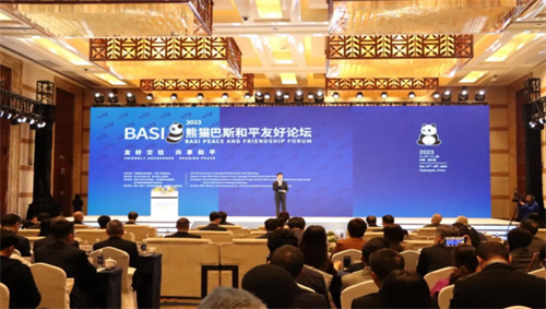 Yang Jifeng and Zhang Peng from Jinan Oil Painting Society were invited to attend the 2023 BASI Peace and Friendship Forum and Cultural Art Salon