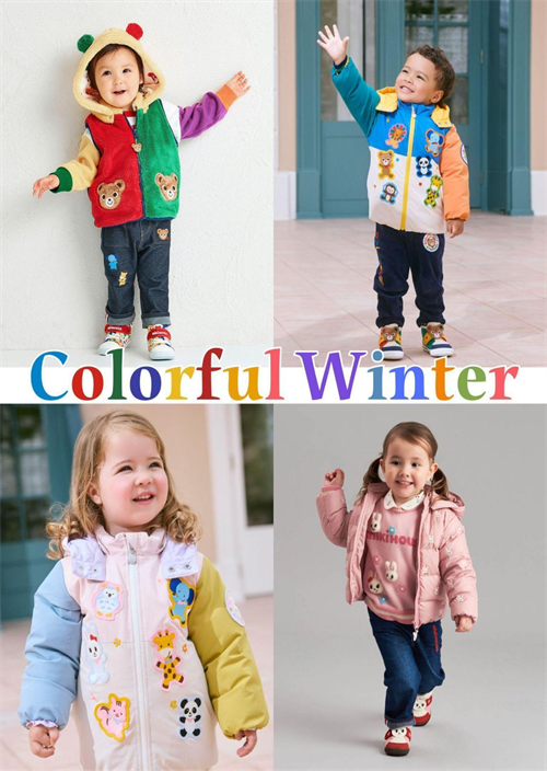 MIKI HOUSE色彩魔法点亮冬日穿搭 提前感受新年童装新趋势