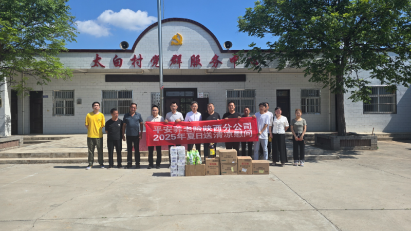 践行金融为民初心，平安养老险陕西分公司开展"清凉守护+金融反诈"双线行动