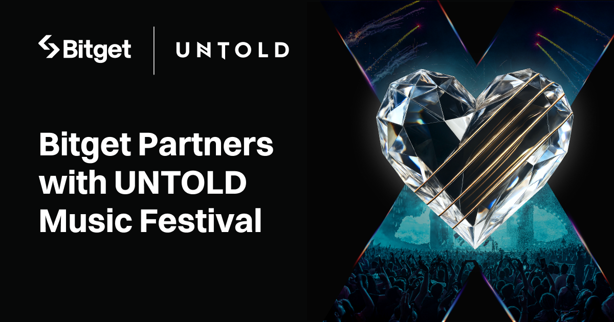 Bitget 携手 UNTOLD 音乐节，共同奏响 Web3 舞台主旋律