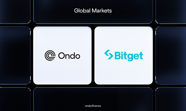 Bitget 加入 Ondo 全球市场联盟，扩大对百余种代币化 RWA 的全球访问
