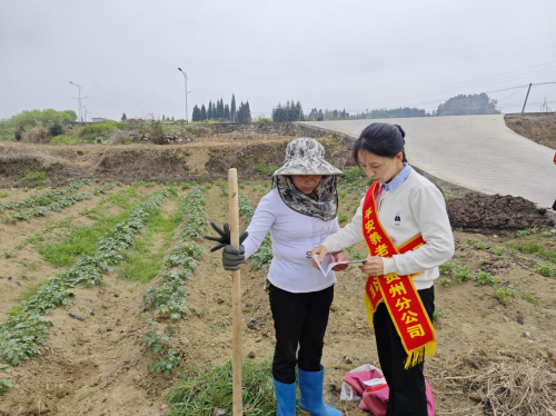 平安养老险贵州分公司：推进普惠金融，服务春耕下乡