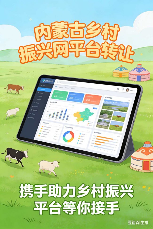 内蒙古乡村振兴网资源平台转让