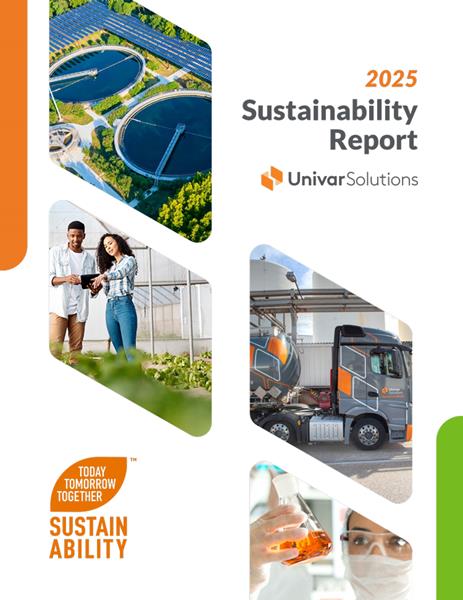 Univar Solutions 发布《2025 年可持续发展报告》并全新推出 2030 年可持续发展目标