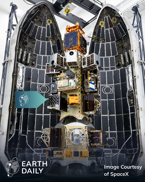 EarthDaily Constellation 圆满完成第三次发射，即将投入商业运营
