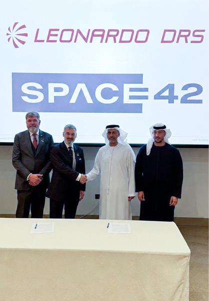 Space42 与 Leonardo DRS 签署谅解备忘录，推进新一代国家安全任务系统